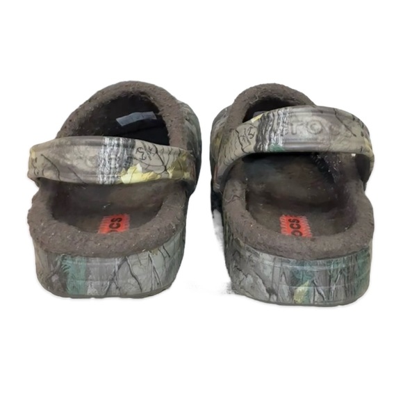 Crocs Lined camouflage slip on shoes women’s 9 men’s outdoor shoes size 7 - Picture 16 of 17